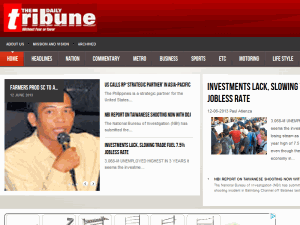 The Daily Tribune - home page
