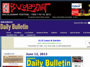 Negros Daily Bulletin - home page