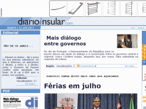 Diário Insular - home page