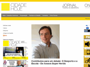 Cidade Hoje - home page