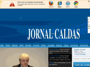 Jornal das Caldas - home page