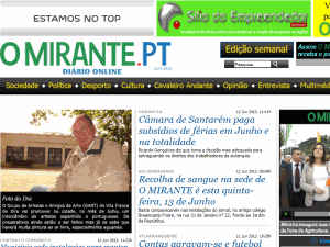 O Mirante - home page