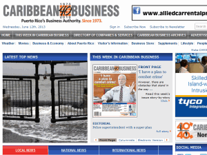 Caribbean Business - home page