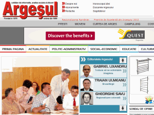 Argesul - home page