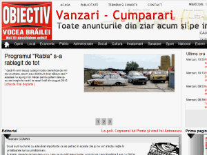 Obiectiv Vocea Brailei - home page