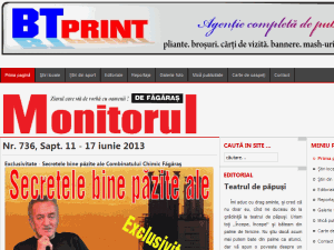 Monitorul de Fagaras - home page