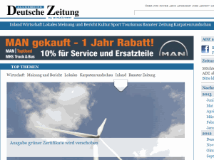 Allgemeine Deutsche Zeitung - home page