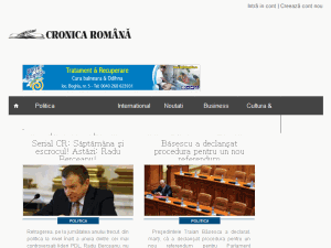 Cronica Romana - home page