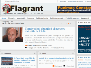 Flagrant - home page