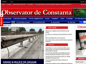 Observator de Constanta - home page