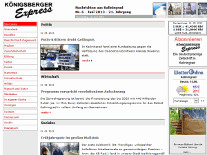 Konigsberger Express - home page