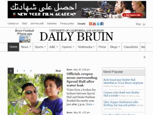 The Daily Bruin - home page