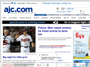 The Atlanta Journal-Constitution - home page