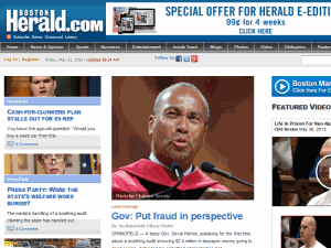 Boston Herald - home page