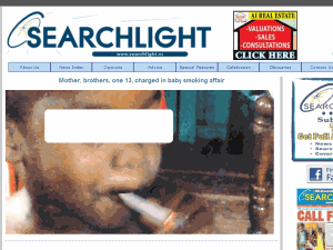 Searchlight - home page