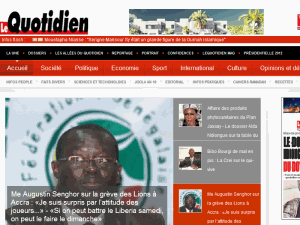 Le Quotidien - home page