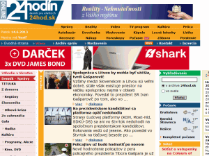 24 Hodin - home page