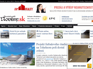 Bratislavske Noviny - home page