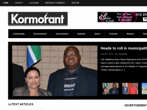 Kormorant - home page
