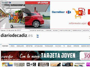 Diário de Cádiz - home page