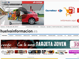 Huelva Información - home page