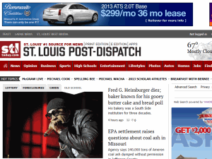 St. Louis Post-Dispatch - home page
