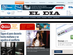 El Día - home page