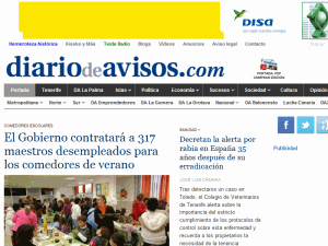 Diário de Avisos - home page