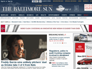 The Baltimore Sun - home page
