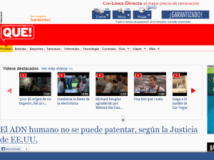 Qué! - home page