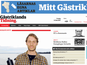 Gästriklands Tidning - home page