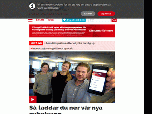 Värnamo Nyheter - home page