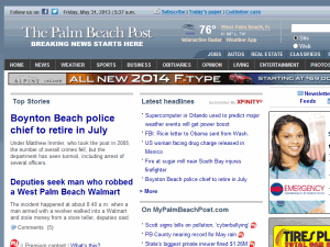The Palm Beach Post - home page
