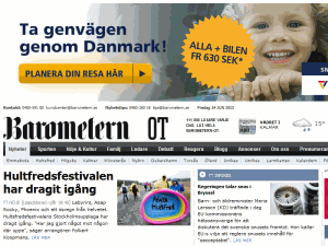 Barometern Oskarshamns-Tidningen - home page