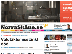 Norra Skane - home page