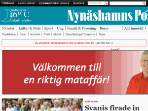 Nynäshamns Posten - home page