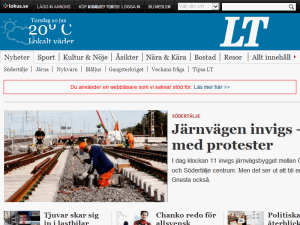 Länstidningen Södertälje - home page