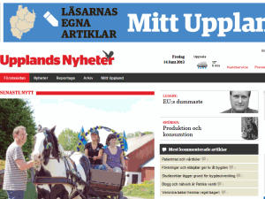 Upplands Nyheter - home page