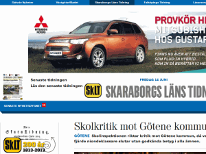 Skaraborgs Läns Tidning - home page