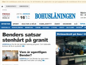 Bohusläningen - home page
