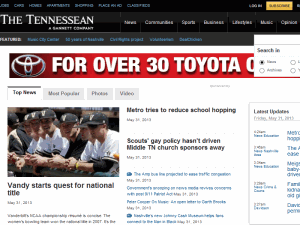 The Tennessean - home page
