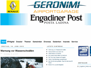 Engadiner Post - home page