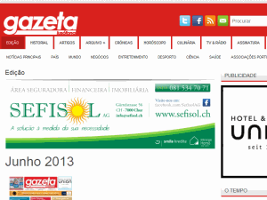 Gazeta Lusófona - home page