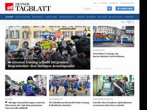 Oltner Tagblatt - home page
