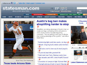Austin American-Statesman - home page
