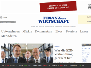 Finanz und Wirtschaft - home page