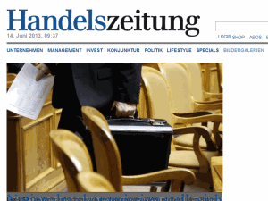 HandelsZeitung - home page