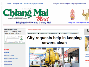Chiangmai Mail - home page
