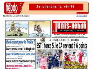 Tunis Hebdo - home page