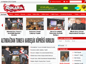 Ankara Gazetesi - home page
